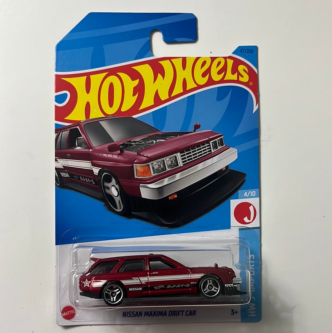 Hot Wheels 1/64 Nissan Maxima Drift Car Red
