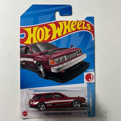 Hot Wheels 1/64 Nissan Maxima Drift Car Red