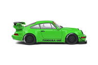 1/18 Solido Porsche 964 RWB Pandora One 2011 Green - Damaged  Box