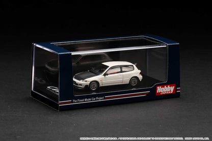 Hobby Japan Honda Civic (EG6) Frost White Mesh Wheels