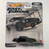 Hot Wheels 1/64 Entertainment Fast & Furious ‘87 Buick Regal GNX Black