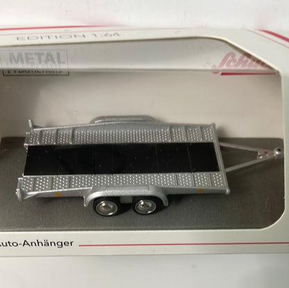 Schuco 1/64 Trailer Auto-Anhänger Grey