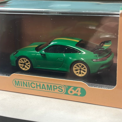 Minichamps 1/64 Porsche 911 (992) GT3 Python Green