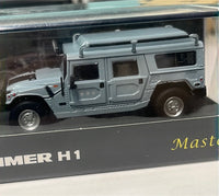1/64 Master 1999 Hummer H1 Grey