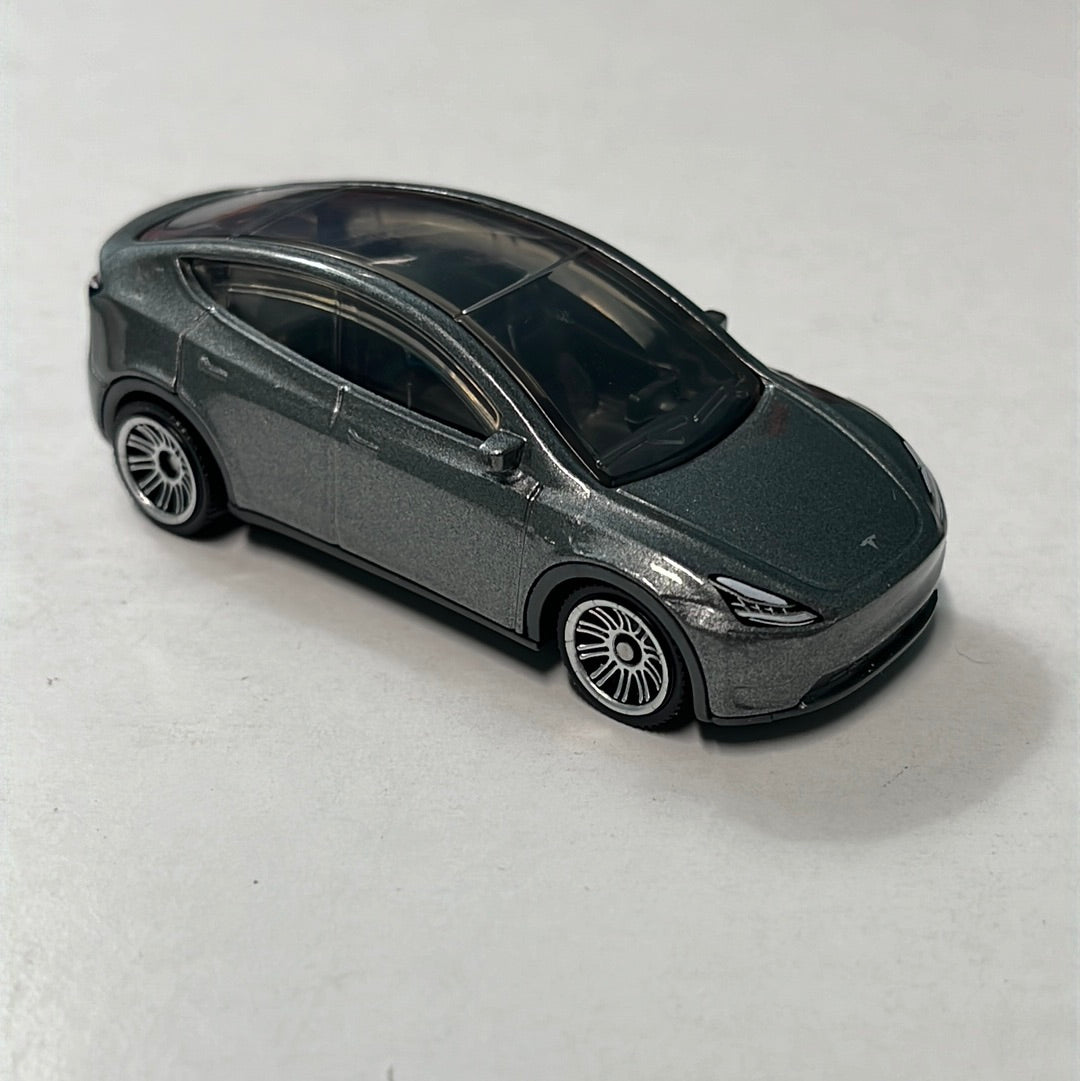 *Loose* Matchbox Tesla Model Y Grey