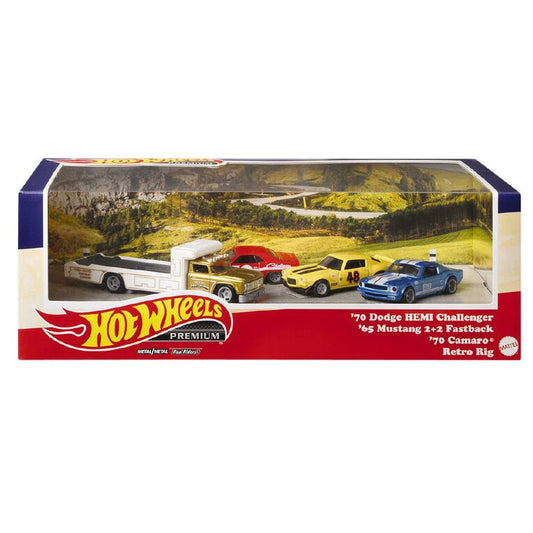 Hot Wheels 1/64 Premium Collector Car Culture Box Set Pony Wars