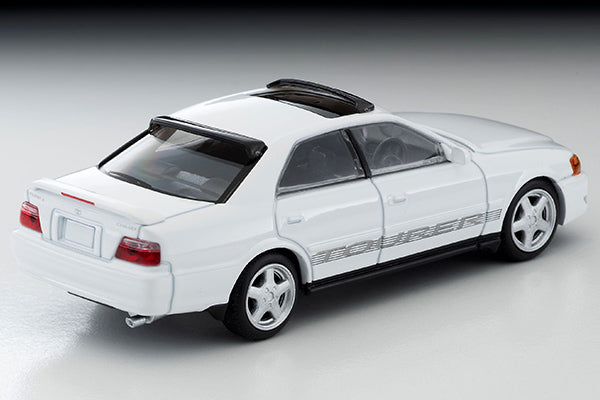 Tomica Limited Vintage Neo 1/64 1998 Toyota Chaser 2.5 Tourer S (White) LV-N224c