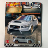 Hot Wheels 1/64 Boulevard Mix N ‘16 Subaru WRX STI Silver