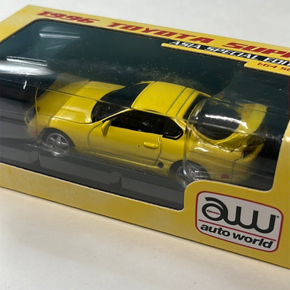 Auto World 1/64 1996 Toyota Supra Yellow Asia Special Edition