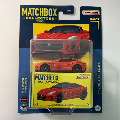 Matchbox Collectors 1/64 2015 Jaguar F-Type Coupe Red - HFL78