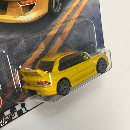 Hot Wheels Boulevard Mix P ‘98 Subaru Impreza 22B-STi Version Yellow