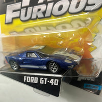 Mattel 1/55 Fast & Furious Ford GT-40 Blue