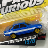 Mattel 1/55 Fast & Furious Ford Escort RS1600 MK1 1970