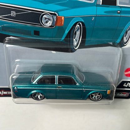 Hot Wheels Car Culture Auto Strasse ‘73 Volvo 142 GL Blue