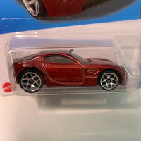 Hot Wheels 1/64 Alfa Romeo 8C Competizione Red - Damaged Card