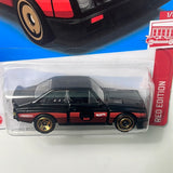 Hot Wheels 1/64 Target Red Ford Escort RS2000 Black