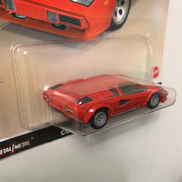 Hot Wheels Car Culture Jay Leno’s Garage Lamborghini Countach LP 5000 QV Red