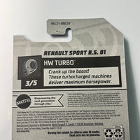 Hot Wheels Super Treasure Hunt Renault Sport R.S. 01 Red (U.S. Card)