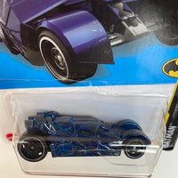 Hot Wheels The Dark Knight Batmobile Treasure Hunt Blue