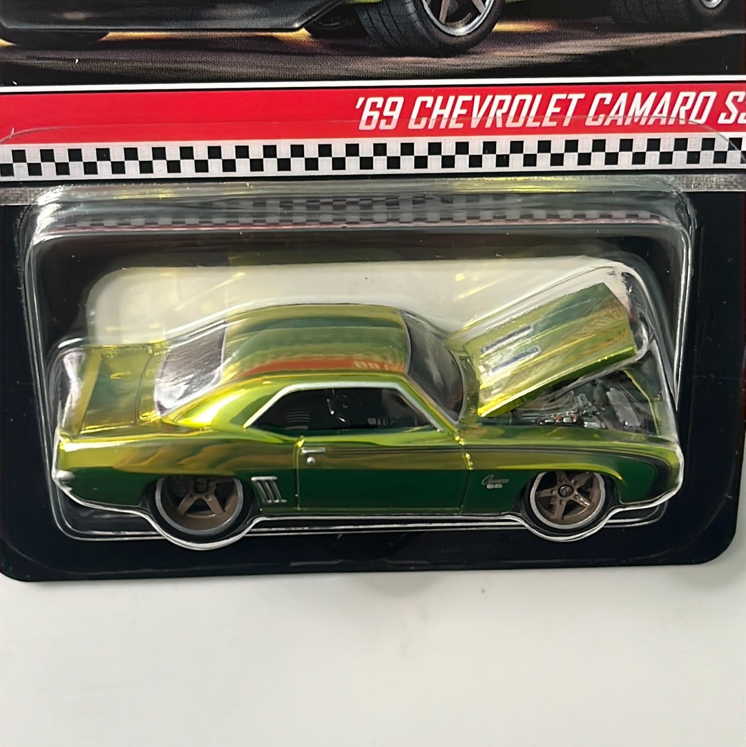 Hot Wheels 1/64 RLC Selections '69 Chevrolet Camaro SS Green