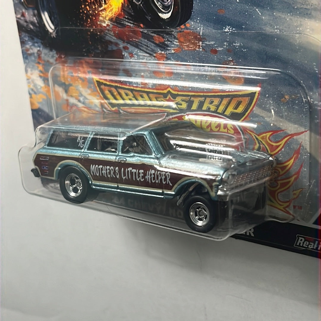 Hot Wheels 1/64 Car Culture ‘64 Chevy Nova Gasser - Drag Strip Demons