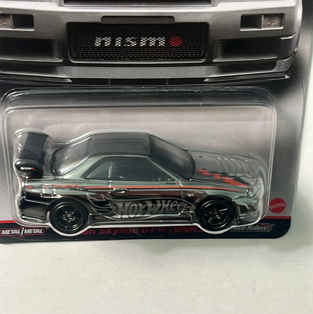 Hot Wheels 1/64 RLC Nissan Skyline GT-R (BNR34) Silver #07993