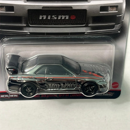 Hot Wheels 1/64 RLC Nissan Skyline GT-R (BNR34) Silver #07993
