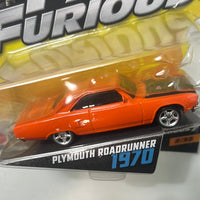 Mattel 1/55 Fast & Furious Plymouth Roadrunner 1970 Orange