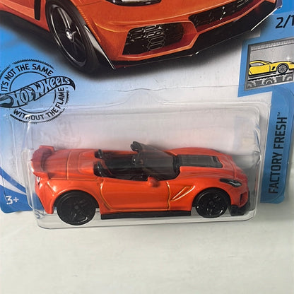 Hot Wheels 1/64 ‘19 Corvette ZR1 Convertible Orange