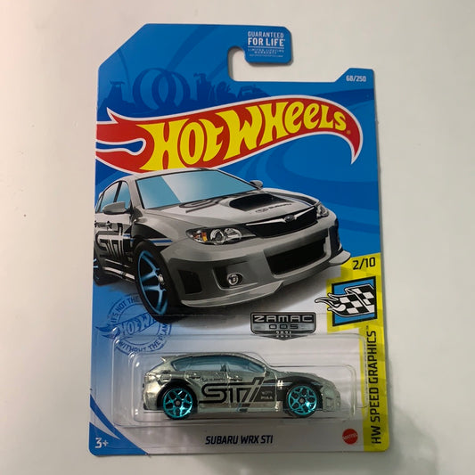 Hot Wheels 1/64 Zamac Subaru WRX STI