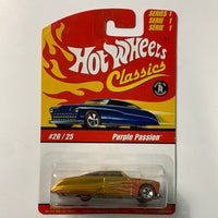 Hot Wheels Classics Purple Passion Yellow