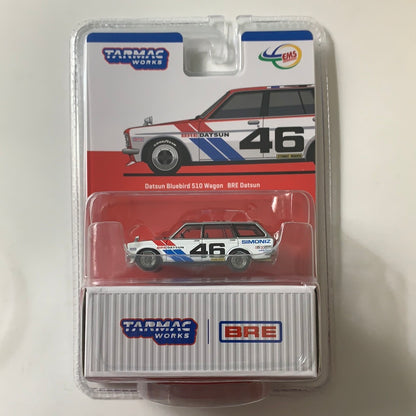 *CHASE* Tarmac Works Global64 1/64 Datsun Bluebird 510 Wagon BRE