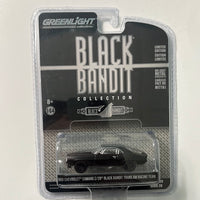 1/64 Greenlight Black Bandit 1969 Chevrolet Camaro Z/28 Black Bandit Trans Am Racing Team