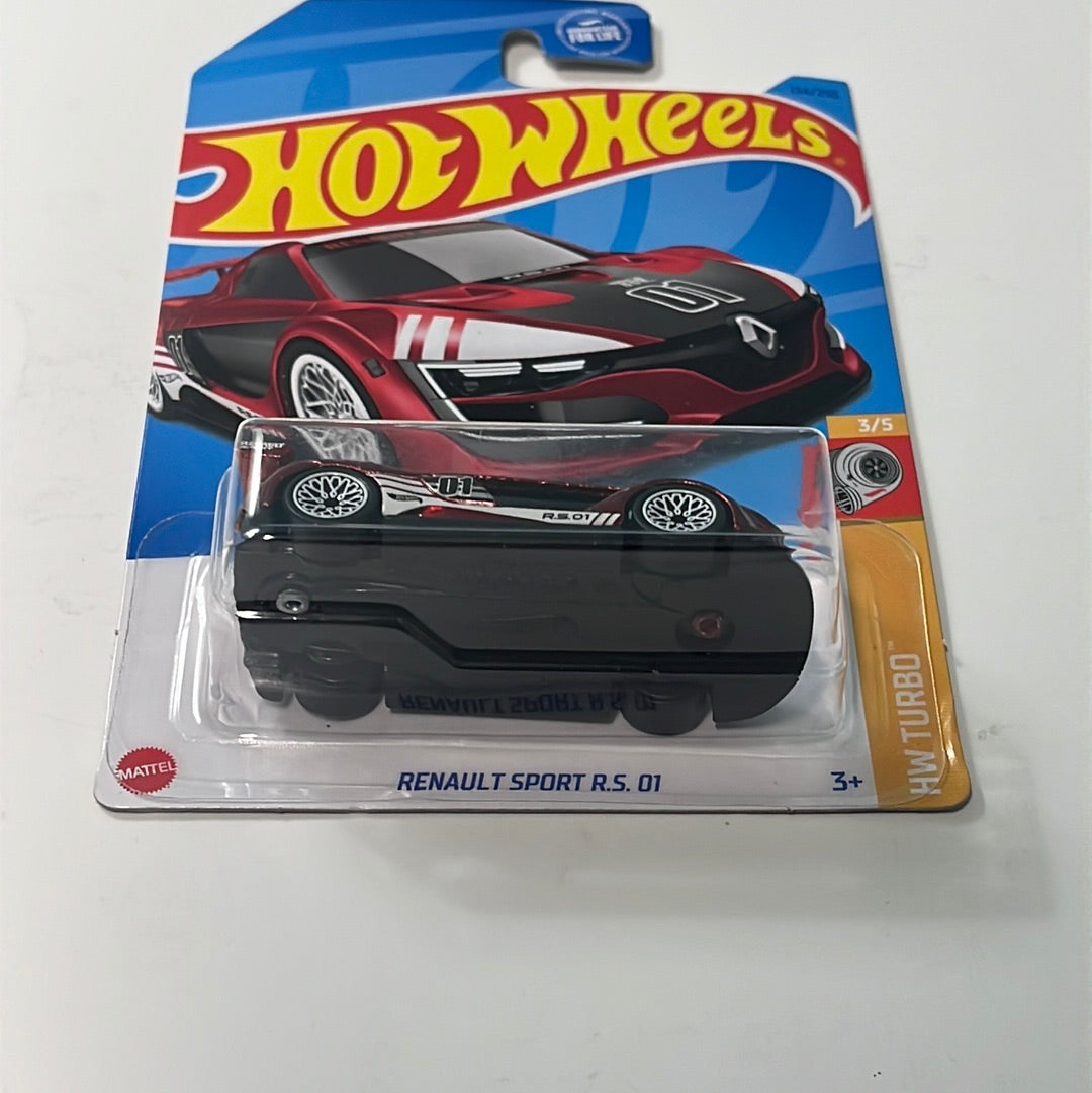 Hot Wheels Super Treasure Hunt Renault Sport R.S. 01 Red (U.S. Card)