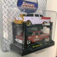 *Chase* M2 Machines Ground Pounders 1957 Chevrolet 150 Duo Pack (750 PCS)