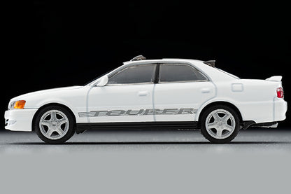 Tomica Limited Vintage Neo 1/64 1998 Toyota Chaser 2.5 Tourer S (White) LV-N224c