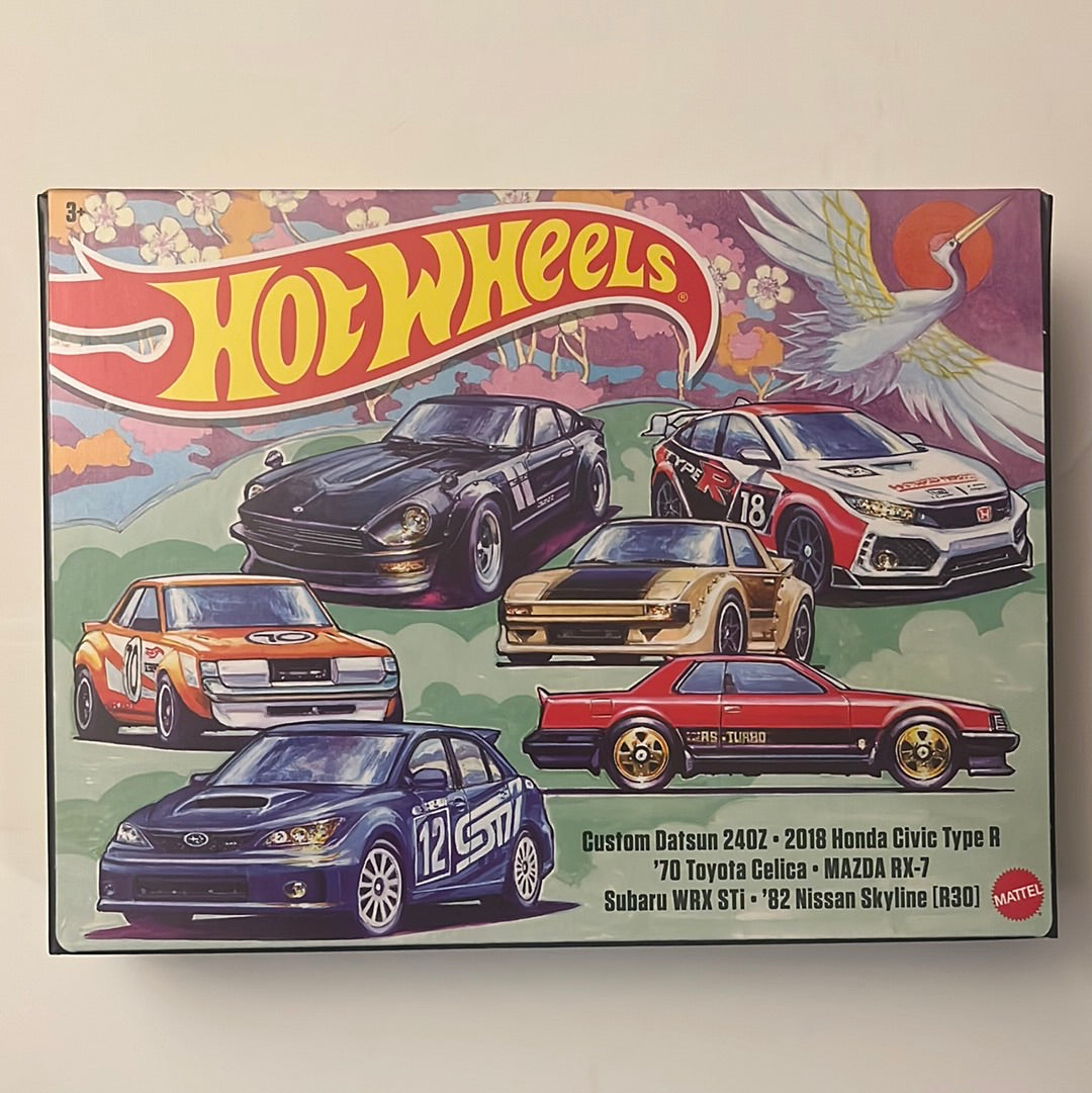 Hot Wheels Japanese Culture 6 Pack