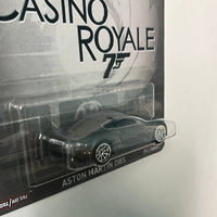 Hot Wheels 1/64 Entertainment 007 Casino Royale Aston Martin DBS - Damaged Card