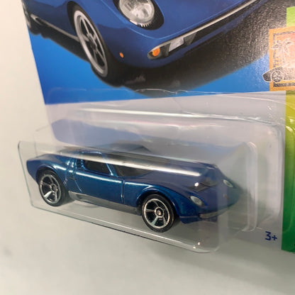 Hot Wheels 1/64 ‘71 Lamborghini Miura SV Blue