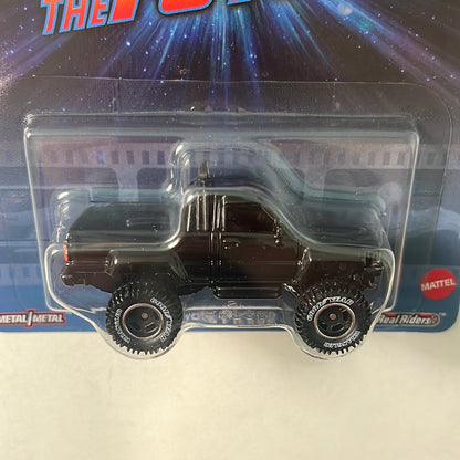 Hot Wheels 1/64 Entertainment Back to the Future 1987 Toyota Pickup Truck Black