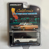 Greenlight 1/64 1963 Chevrolet Impala SS California Lowriders Series 2 White