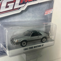 Greenlight 1/64 1982 Ford Mustang GT Silver - GL Muscle