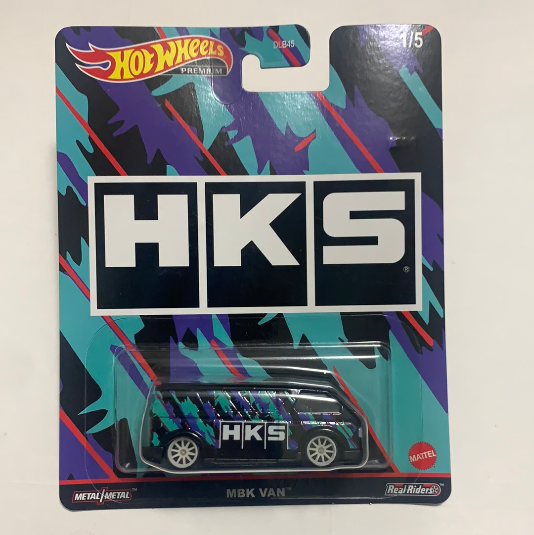 Hot Wheels 1/64 Pop Culture Speed Shop HKS MBK Van Black