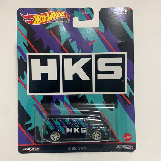 Hot Wheels 1/64 Pop Culture Speed Shop HKS MBK Van Black