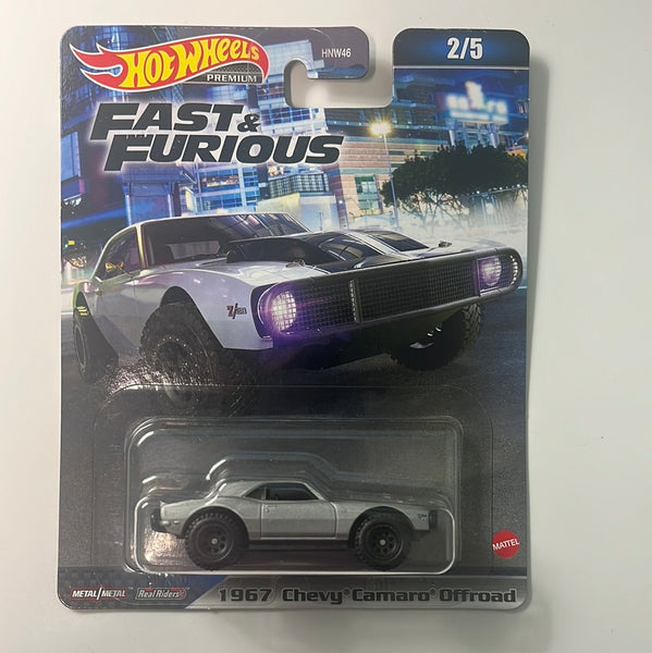 Hot Wheels Fast & Furious 1967 Chevy Camaro Offroad Grey
