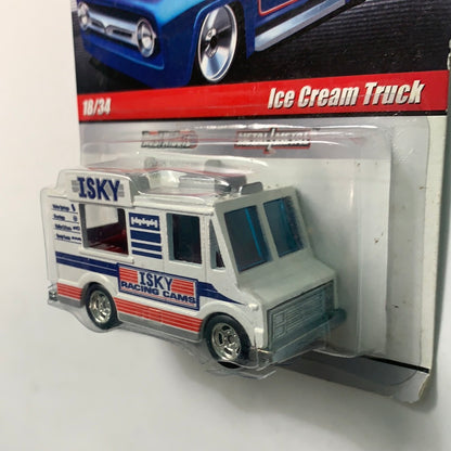 Hot Wheels 1/64 Slick Rides Ice Cream Truck - Damaged Card