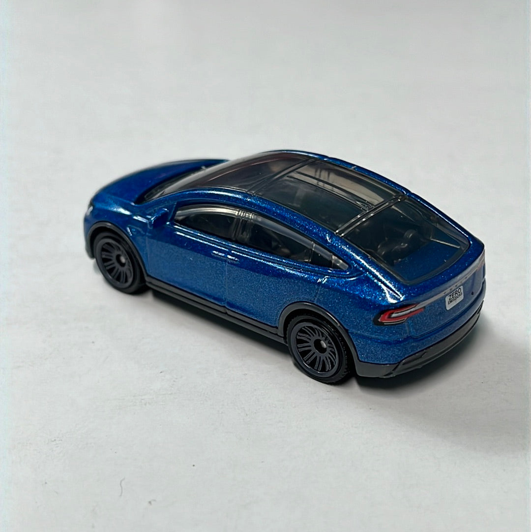 *Loose* Matchbox Tesla Model X Blue