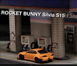 1/64 Street Weapon Silvia S15 Pandem Rocket Bunny Orange