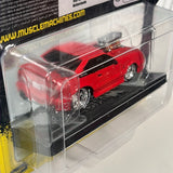1/64 Muscle Machines 1993 Ford Mustang SVT Cobra Red