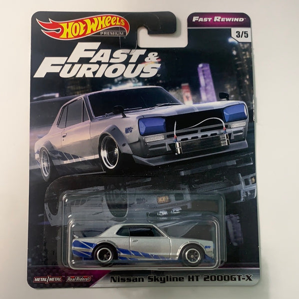 Hot Wheels Fast & Furious Nissan Skyline HT 2000GT-X (Fast Rewind)